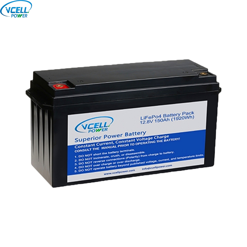 bateria profunda do ciclo LiFePO4 de 12.8V 12V 150Ah