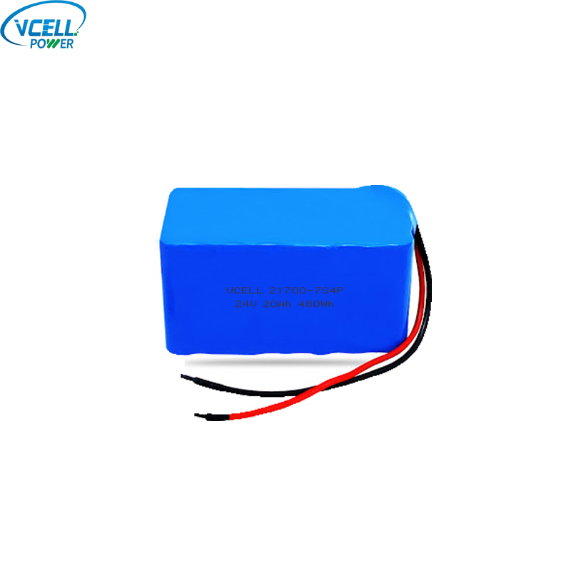 bloco da bateria do íon de 24V 20Ah 21700 7S4P Li