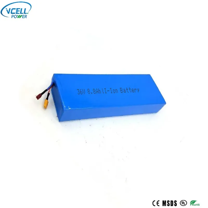 bateria recarregável de íon de lítio 36V 8800mAh 18650