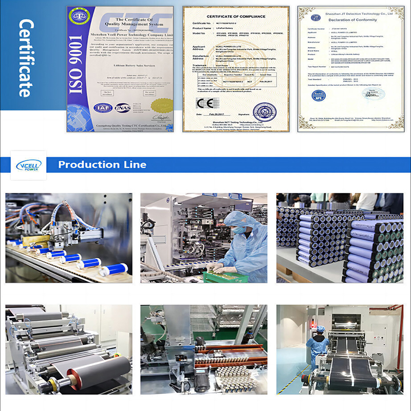 24V 3600mAh 26650 LiFePO4 Rechargeable Battery Pack