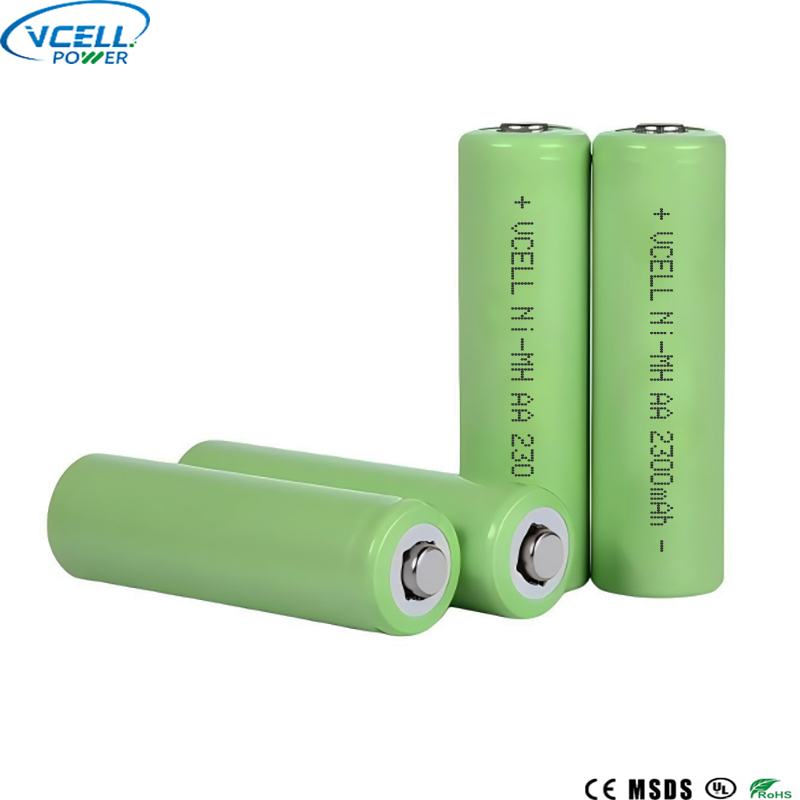 1.2V 2300mAh AA Rechargeable NiMH Battery